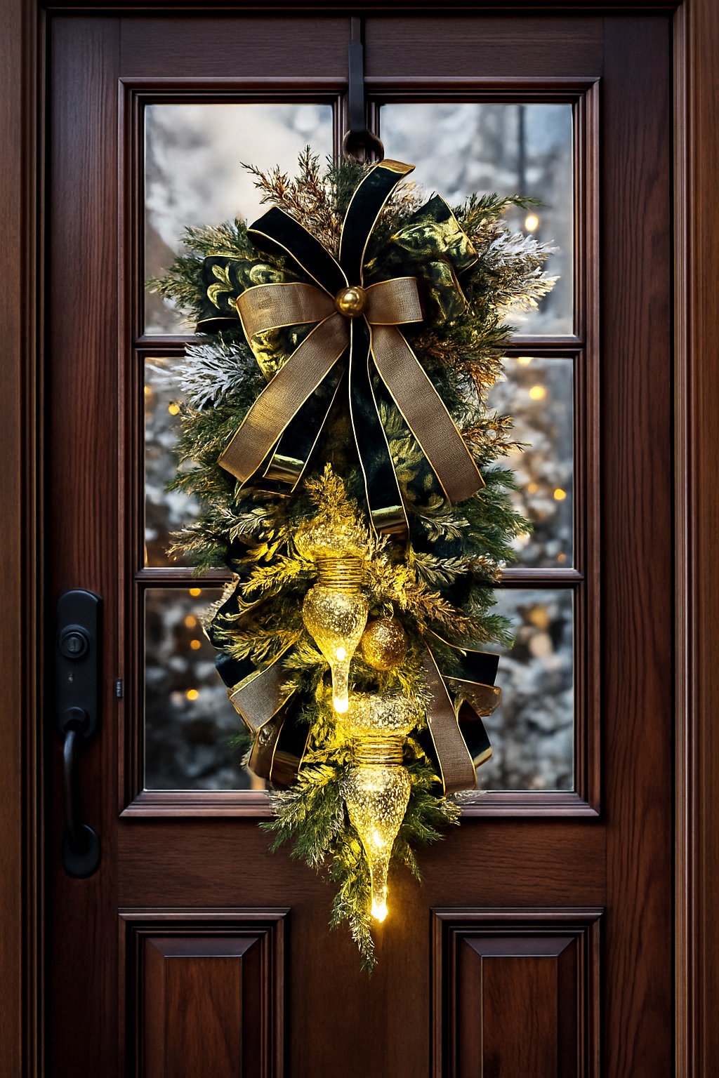 Gold & Mistletoe Wreath Co.